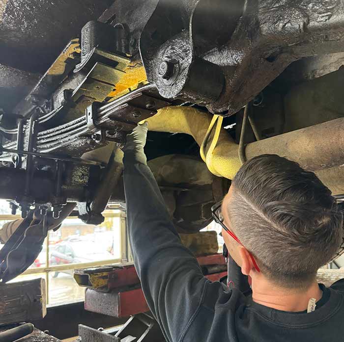 Custom exhaust work at Butchs Automotive